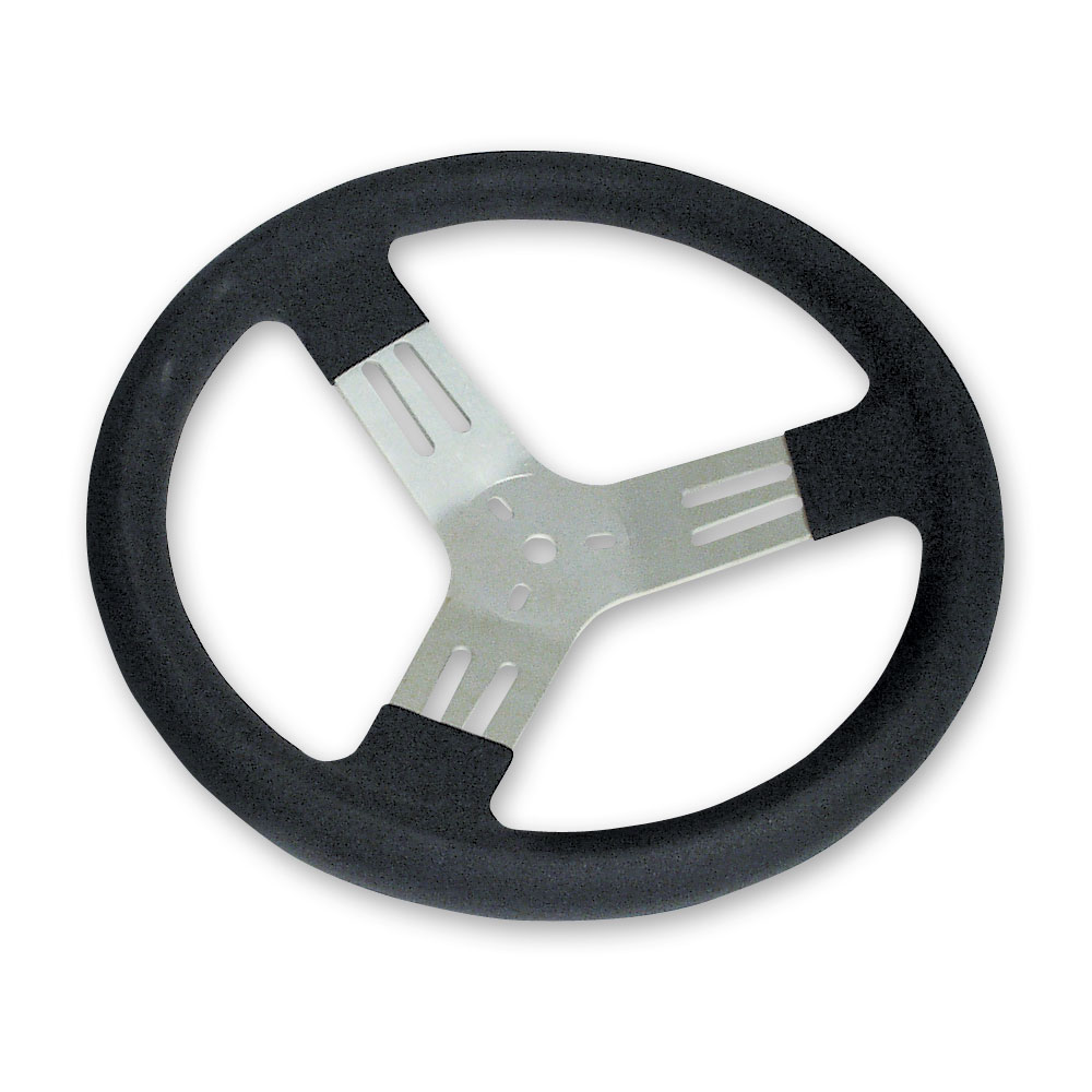 13" Kart Steering Wheel - Black