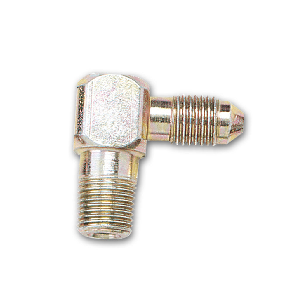 1/8" NPT to #4 AN 90º