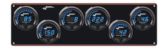 Digital Elite LED Waterproof Gauge Panel from Longacre, 5 Gauge Oil Pressure/Water Temperature/Fuel Pressure/Oil Temperature/Water Pressure/Tach