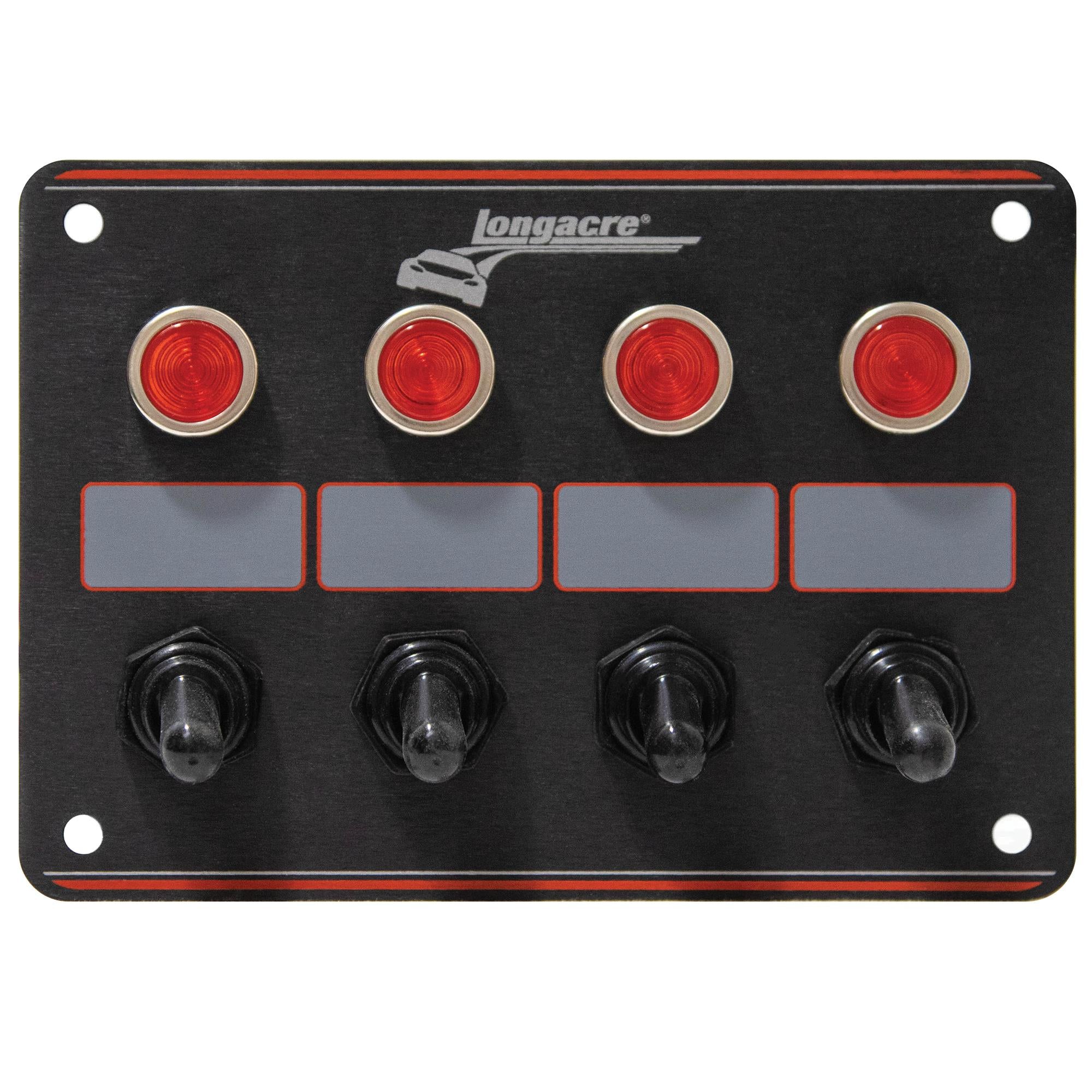 4 Accessory switch panel with 4 pilot lights
