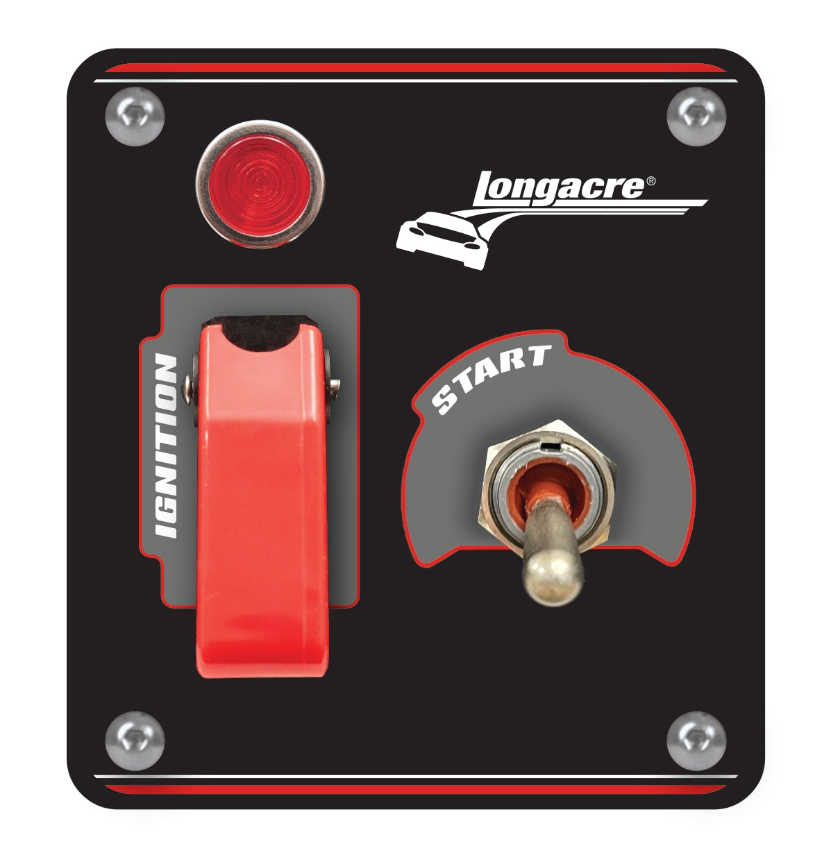 Elite Switch Panel - Starter/Ignition With Light & Flip
