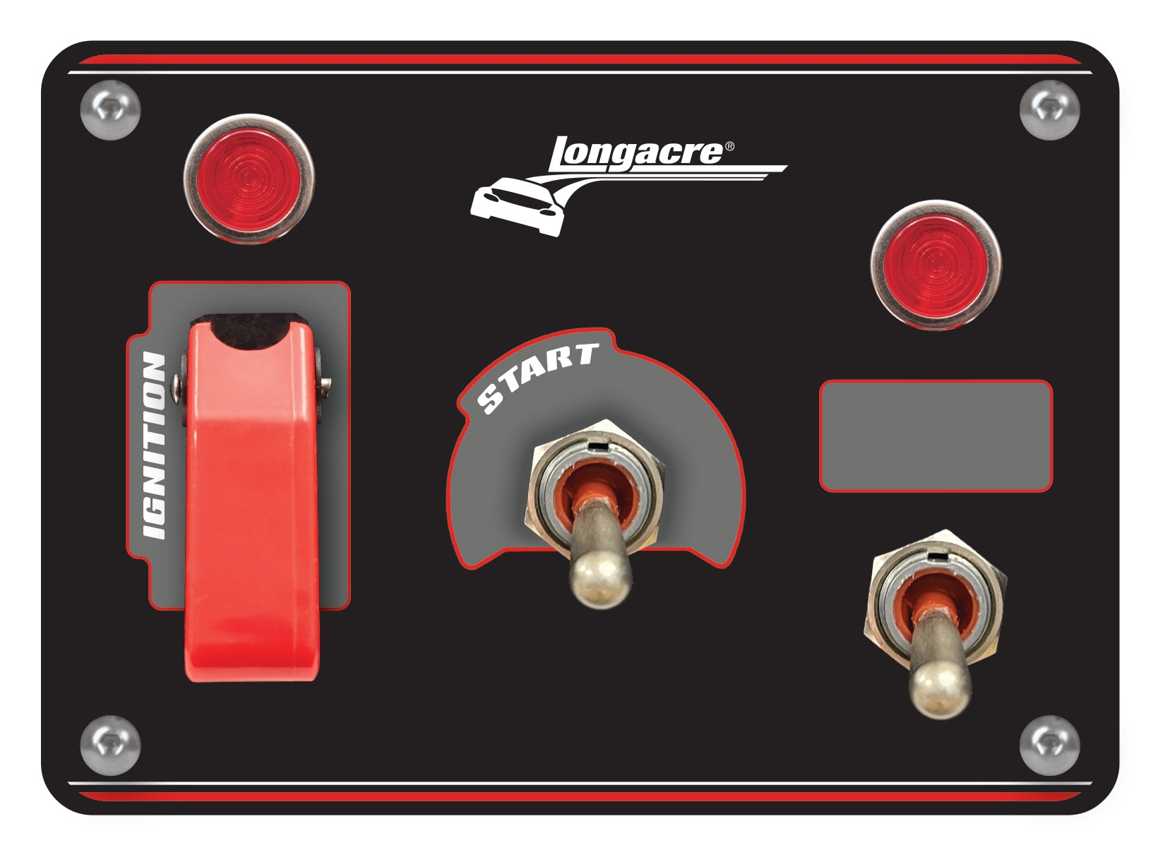 Elite Switch Panel - Starter/Ignition/1 ACC With Lights & Flip
