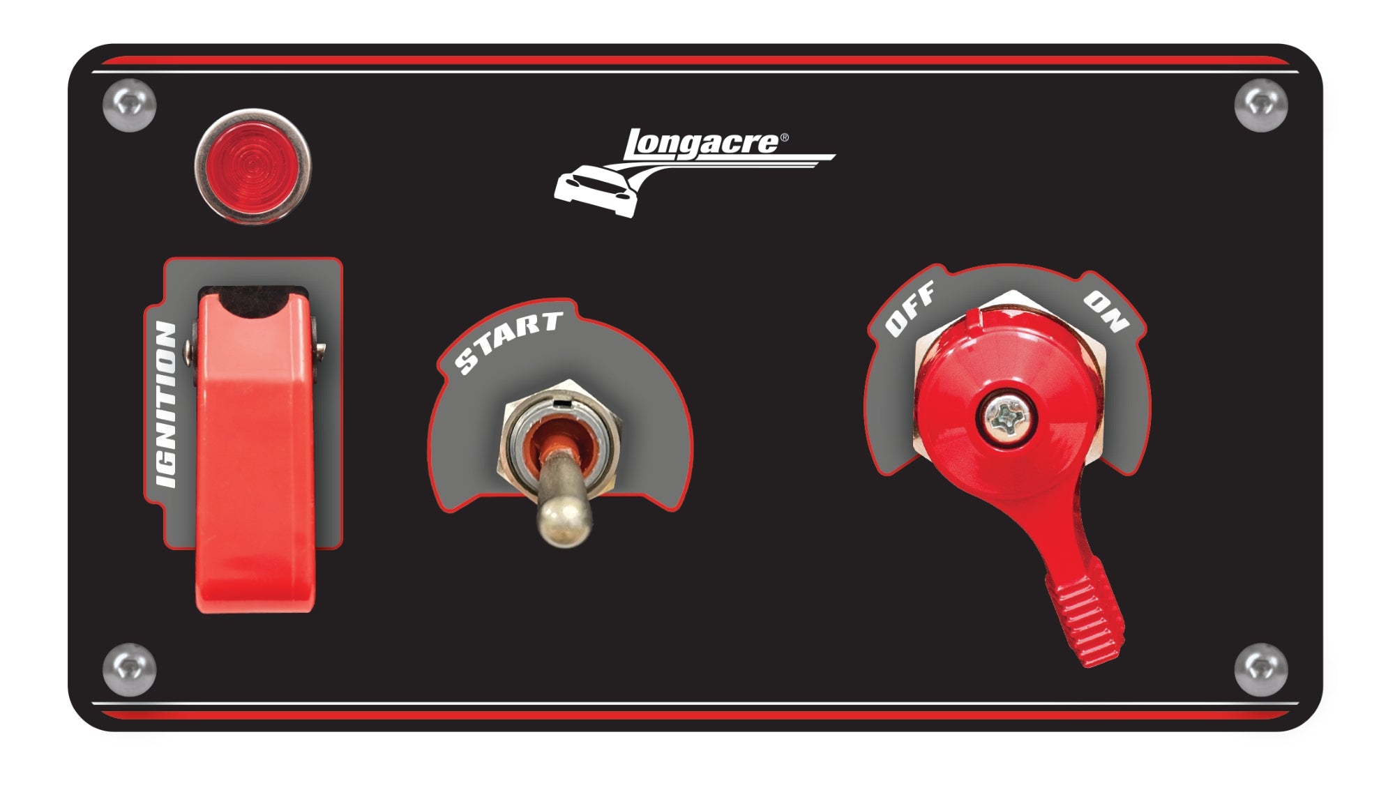 Elite Switch Panel - Toggle Starter/Ignition With Lights, Flip, & Master Disconnect