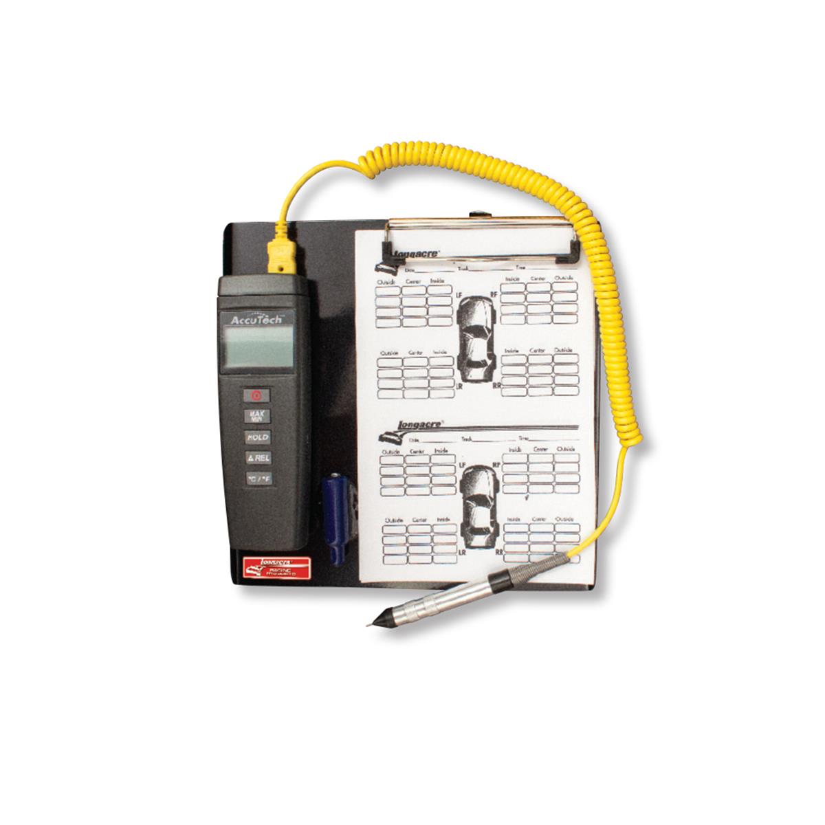 AccuTech™ Deluxe Digital Pyrometer with Clipboard – Longacre Racing