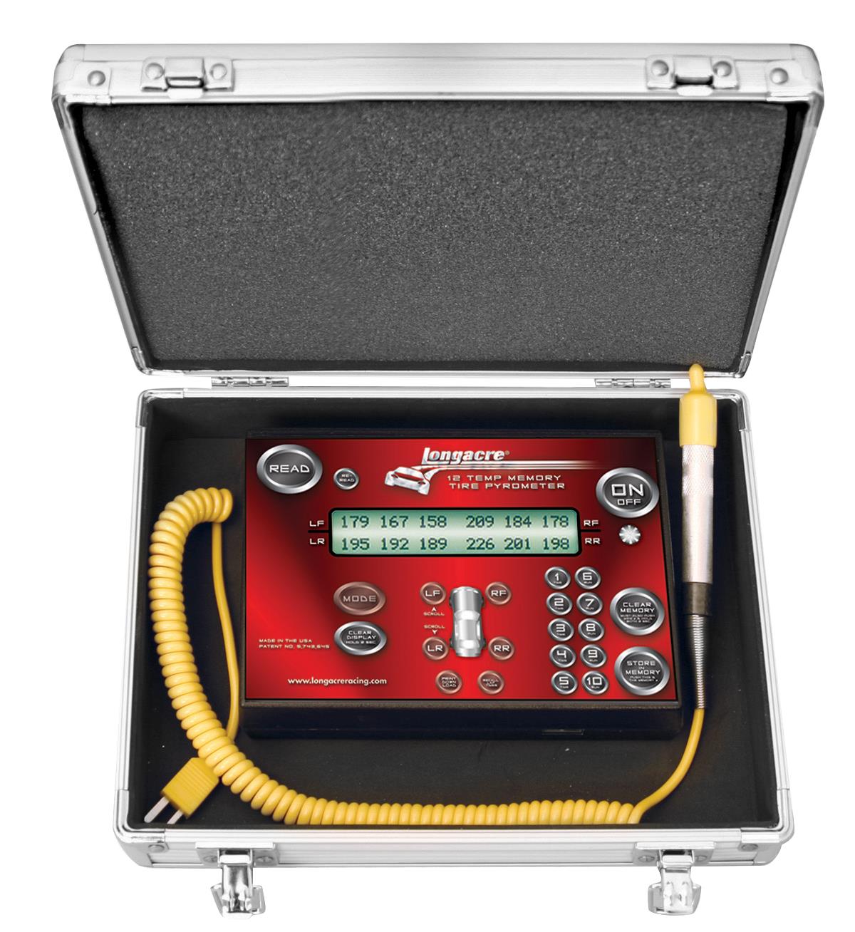 Memory Tire Pyrometer, Standard Style
