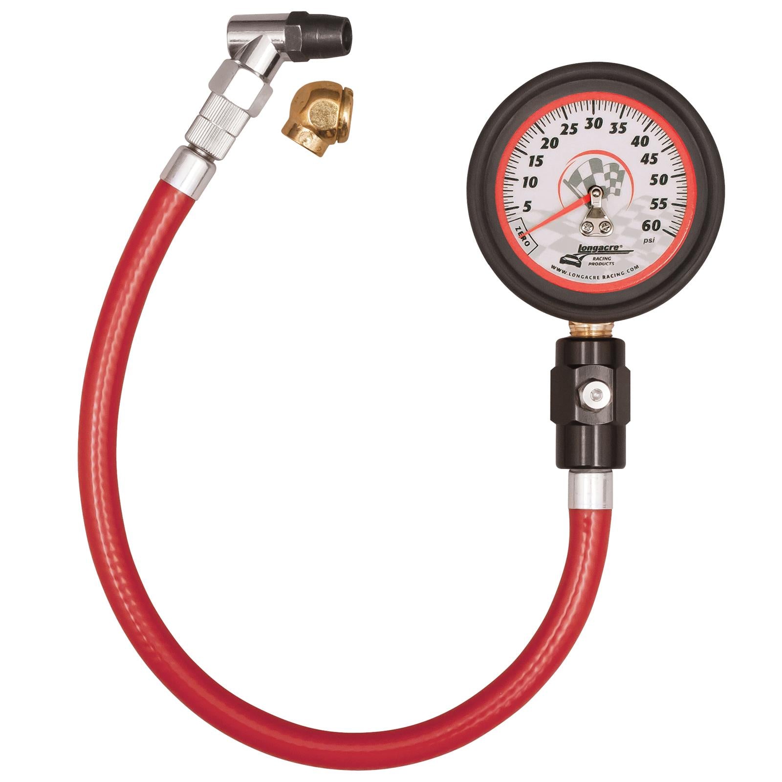 Deluxe 2½" Analog Tire Pressure Gauge – Longacre Racing