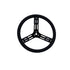 15" Steel Steering Wheel - Black w/ Smooth Grip
