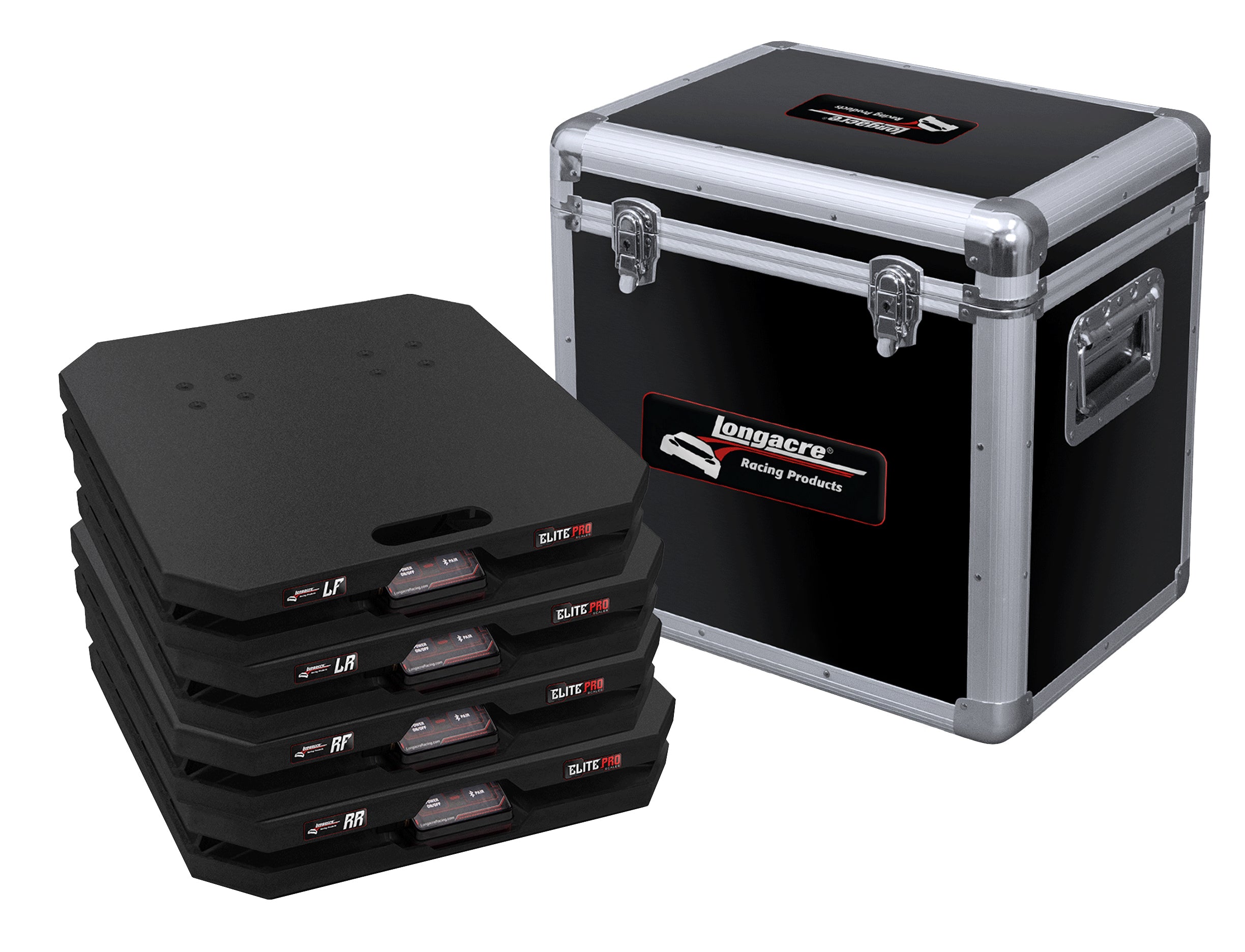 Elite Pro Wireless Dual Load Cell Scales from Longacre 3000 Lbs./Pad, 15" Pads NO TABLET