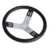 17" Aluminum - Black w/ natural spokes and smooth grip