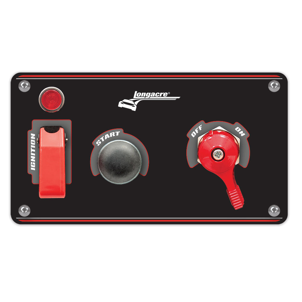 Flip-up Start / Ignition Panel w/ Pilot Light & Battery Disconnect